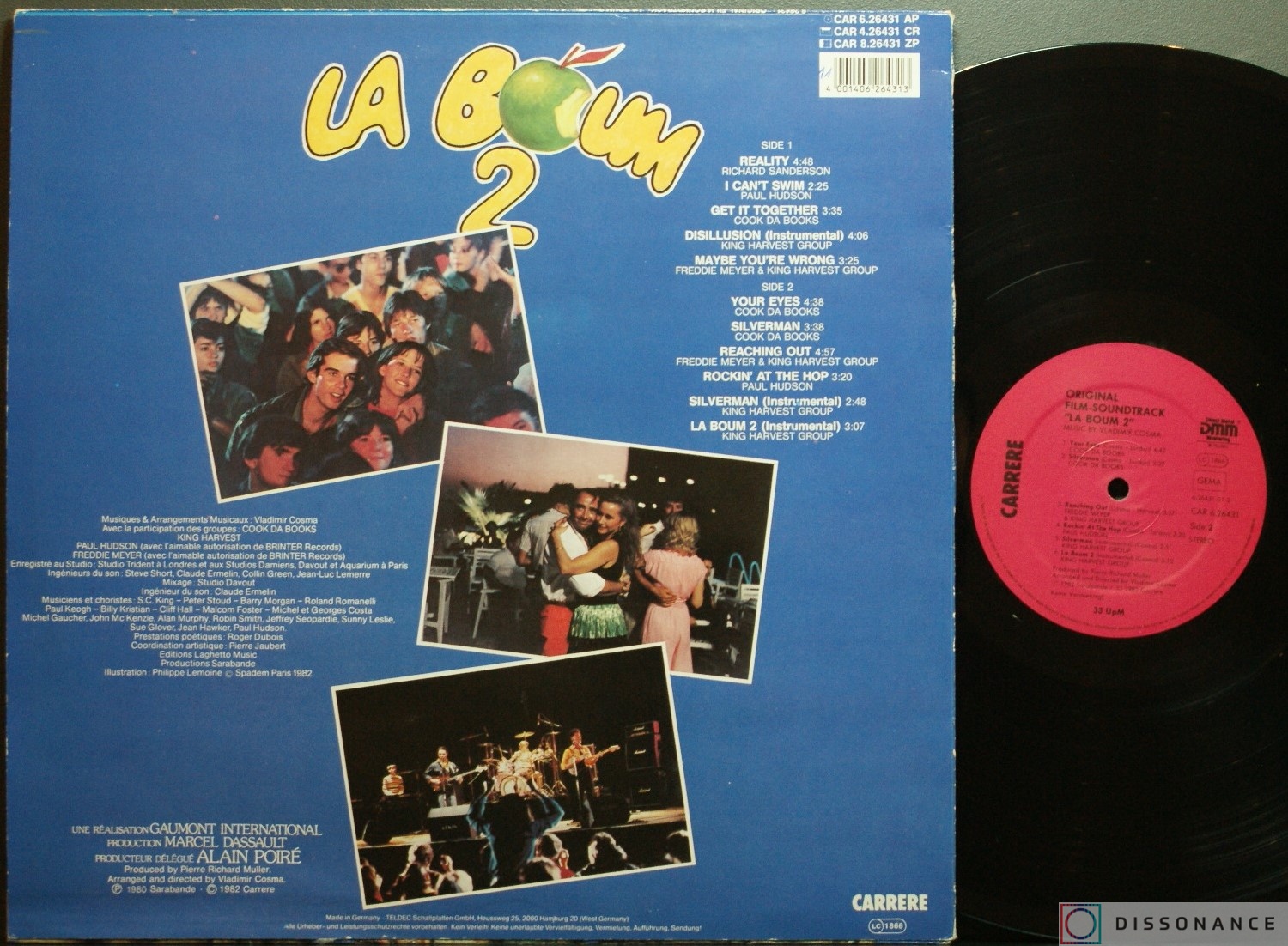 Виниловая пластинка V/A - La Boum 2 (Original Soundtrack) (1982) - фото 1
