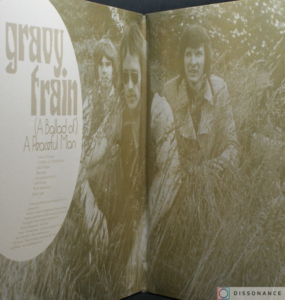 Виниловая пластинка Gravy Train - Ballad Of A Peacful Man (1971) - фото 1