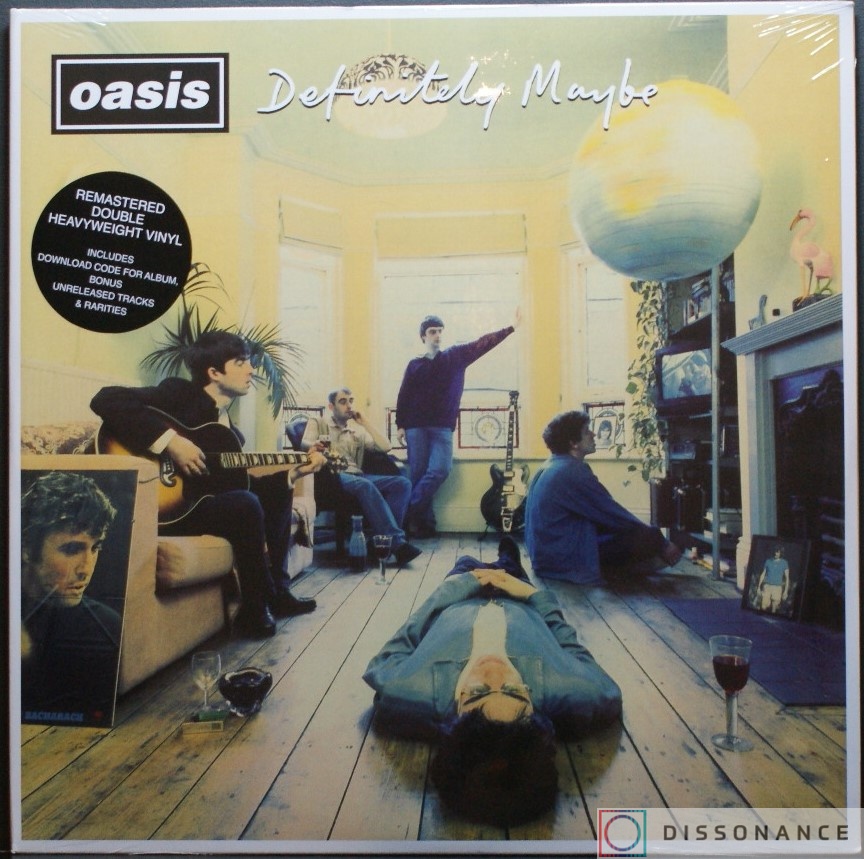 Виниловая пластинка Oasis - Definitely Maybe (1994) - фото обложки