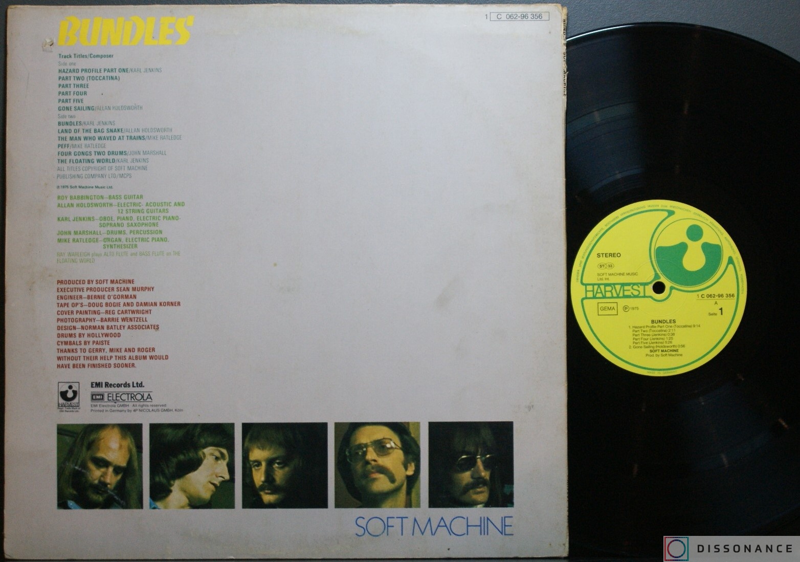 Виниловая пластинка Soft Machine - Bundles (1975) - фото 1