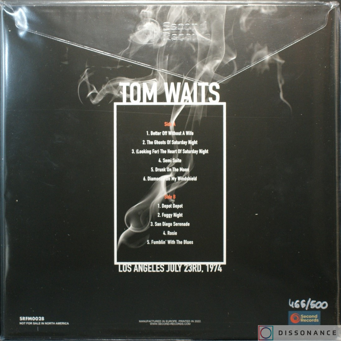 Виниловая пластинка Tom Waits - Unplugged Live (1974) - фото 1