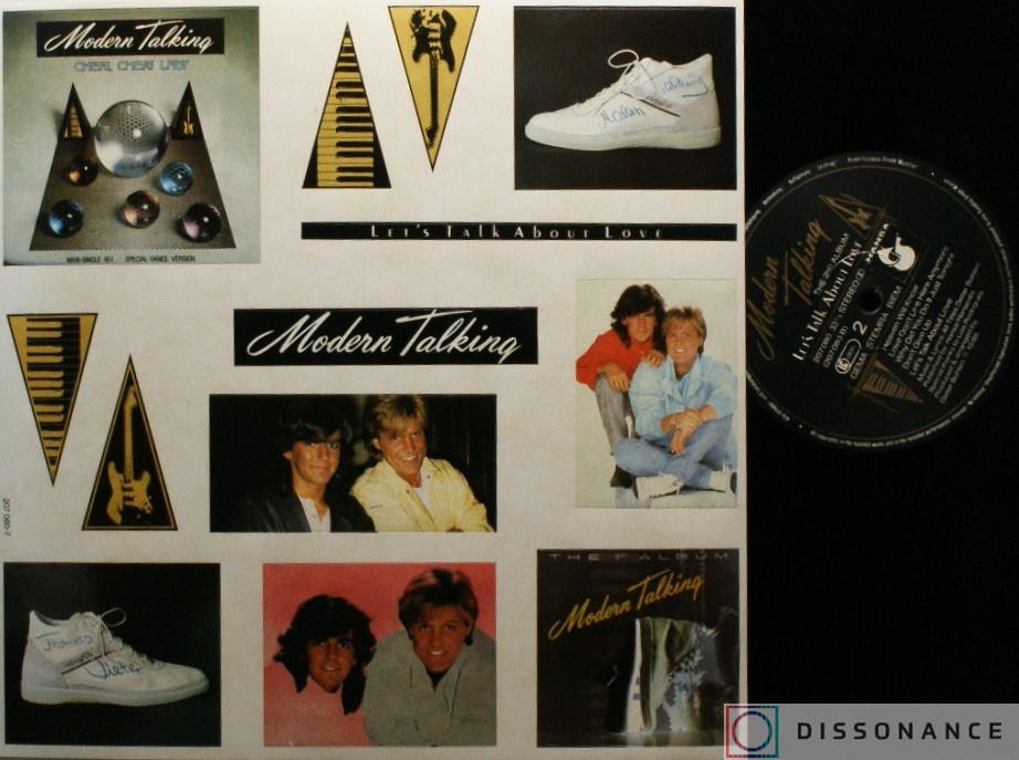Виниловая пластинка Modern Talking - Lets Talk About Love (1985) - фото 2