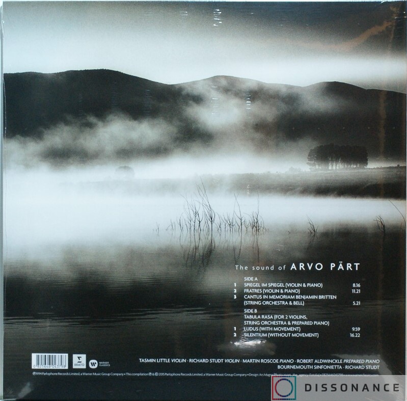 Виниловая пластинка Arvo Part - Sound Of Arvo Part (1994) - фото 1