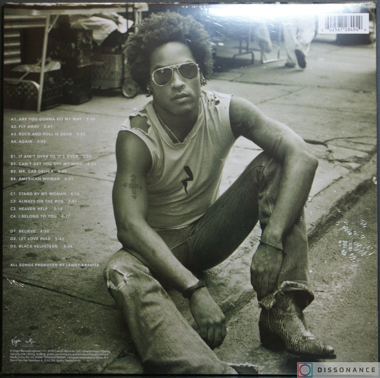 Виниловая пластинка Lenny Kravitz - Greatest Hits Of Lenny Kravitz (2000) - фото 1