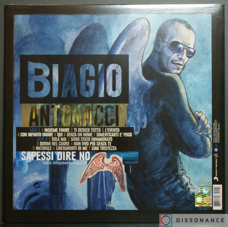 Виниловая пластинка Biagio Antonacci - Sapessi Dire No (2012) - фото 1