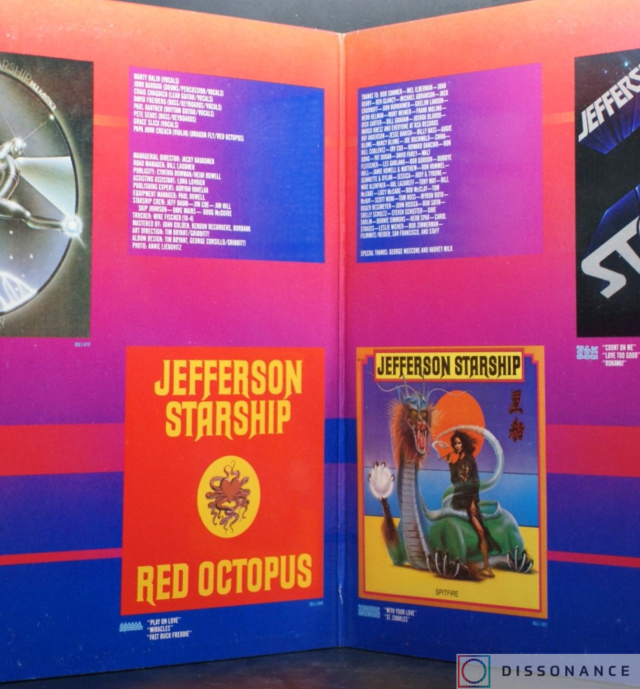 Виниловая пластинка Jefferson Starship - Jefferson Starship Gold (1978) - фото 1