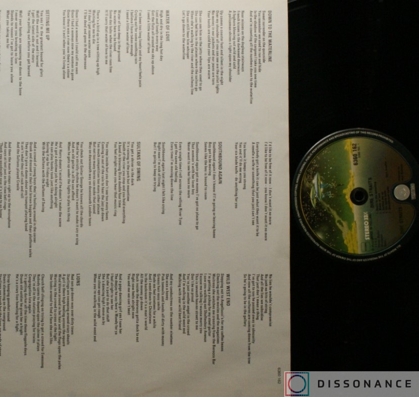 Виниловая пластинка Dire Straits - Dire Straits (1978) - фото 2