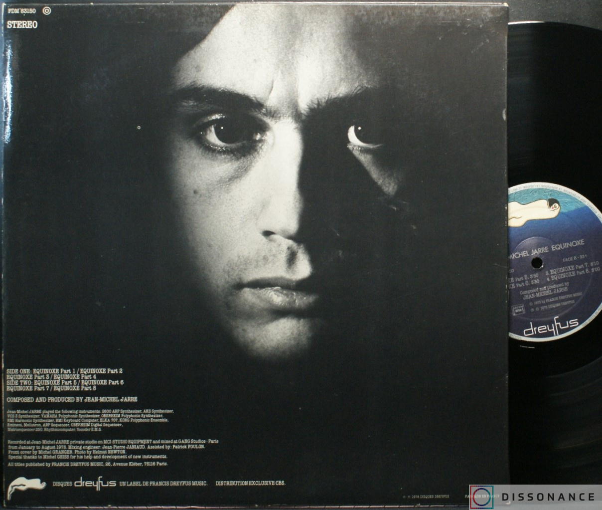Виниловая пластинка Jean Michel Jarre - Equinoxe (1978) - фото 1