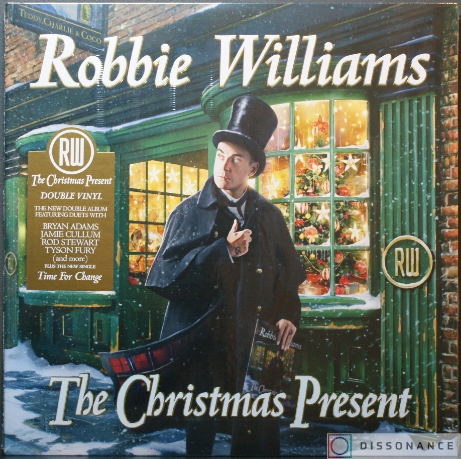 Виниловая пластинка Robbie Williams - Christmas Past (2019) - фото обложки