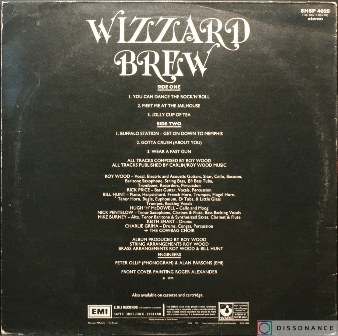 Виниловая пластинка Wizzard - Wizzard Brew (1973) - фото 1