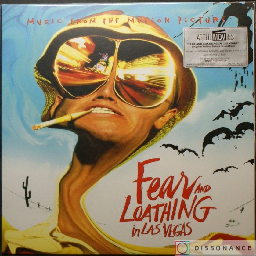 Виниловая пластинка Ost (Soundtrack) - Fear And Loathing In Las Vegas (1998) - фото обложки