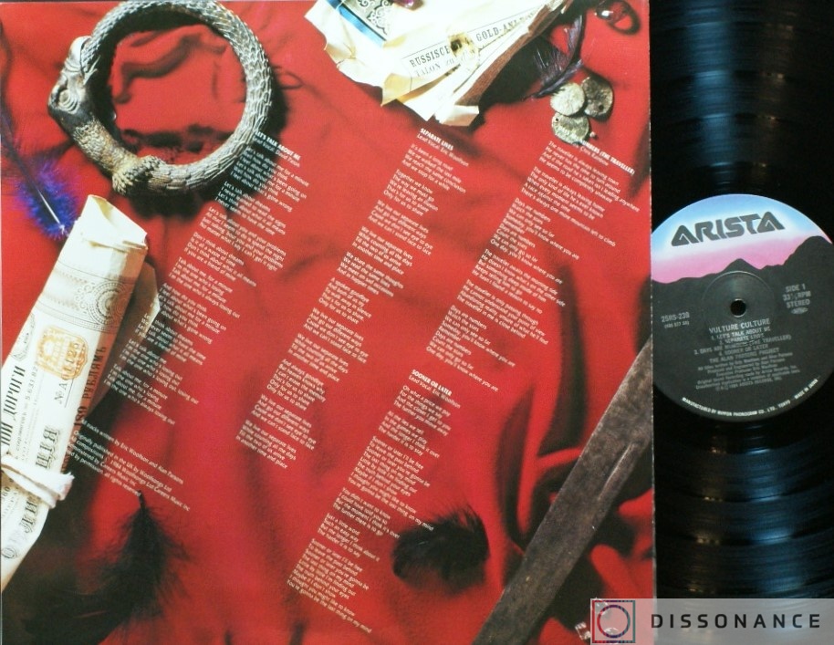 Виниловая пластинка Alan Parsons Project - Vulture Culture (1984) - фото 2