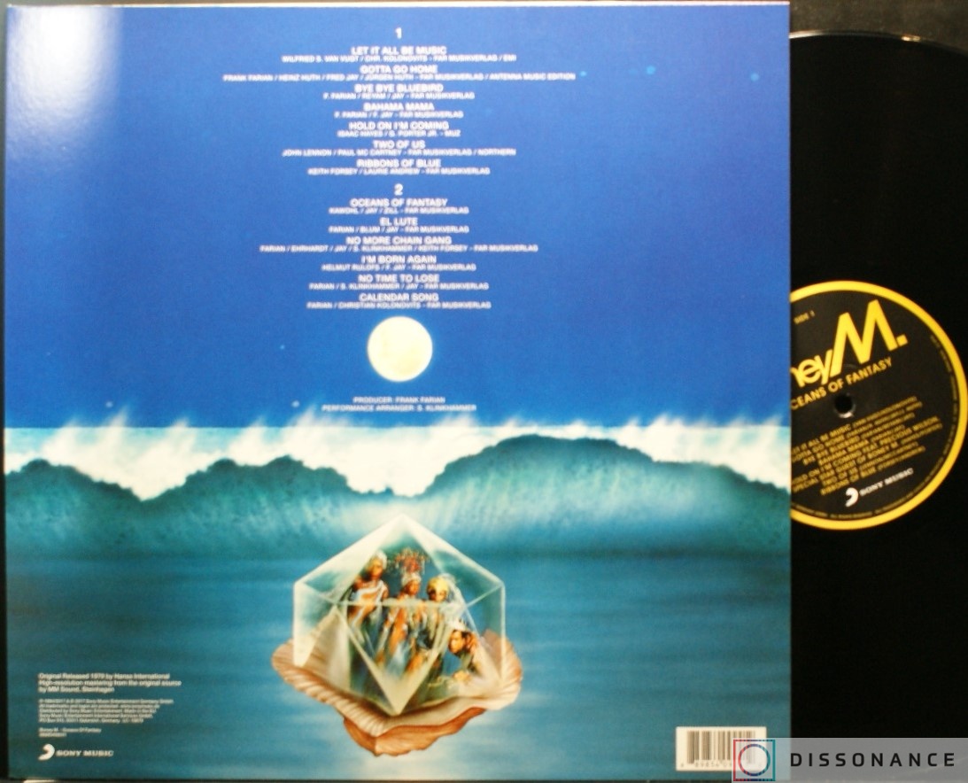 Виниловая пластинка Boney M - Oceans Of Fantasy (1979) - фото 1