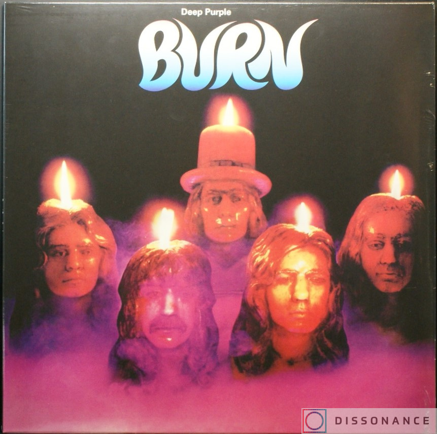 Виниловая пластинка Deep Purple - Burn (1974) - фото обложки