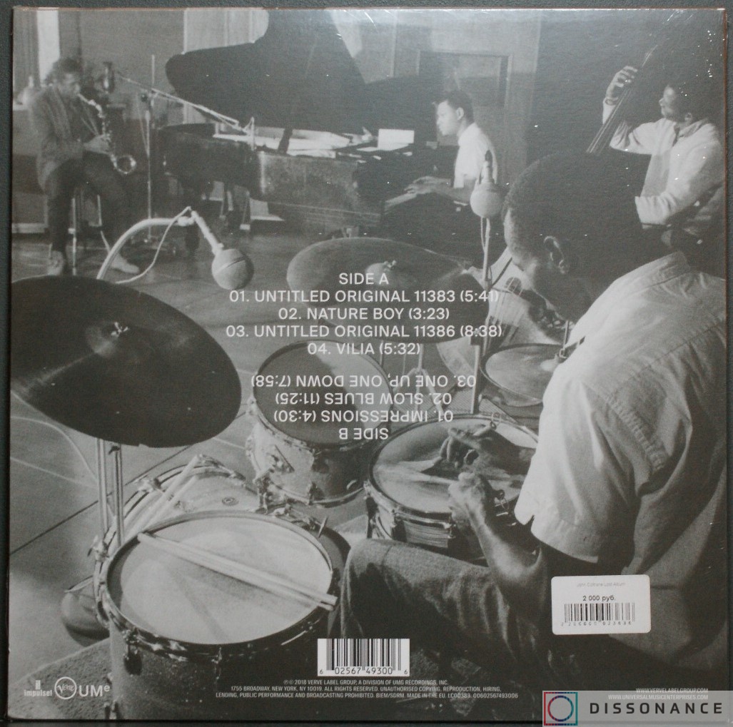 Виниловая пластинка John Coltrane - Both Directions At Once The Lost Album (1963) - фото 1