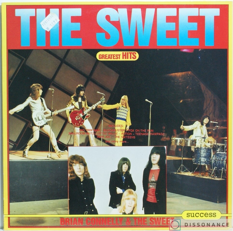 Sweet - Greatest Hits (1986) купить виниловую пластинку, цена 1 500 руб.