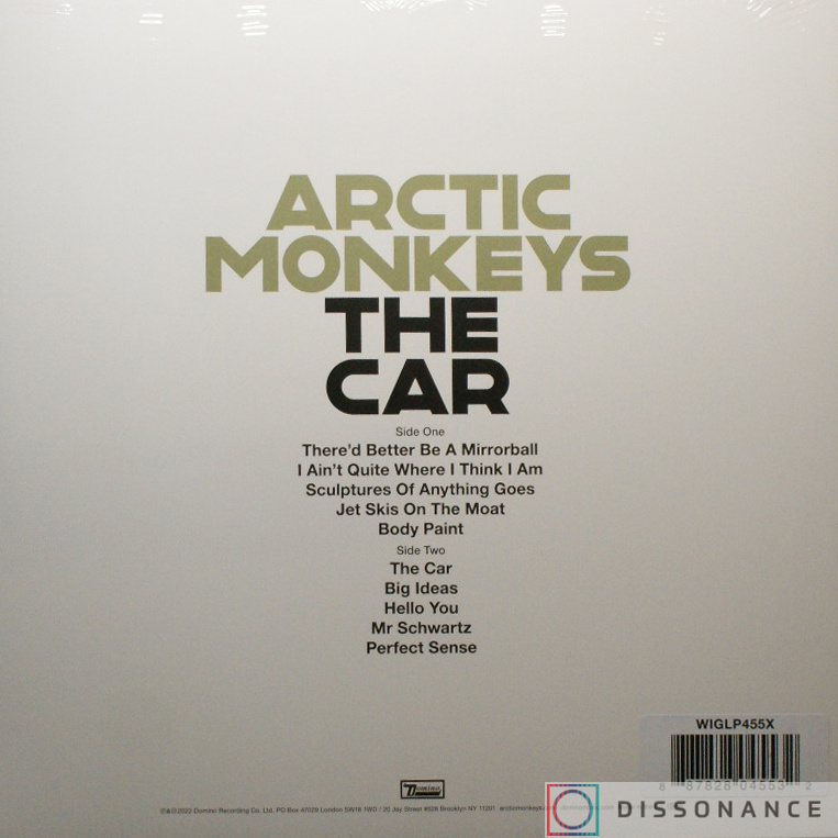 Виниловая пластинка Arctic Monkeys - The Car (2022) - фото 1