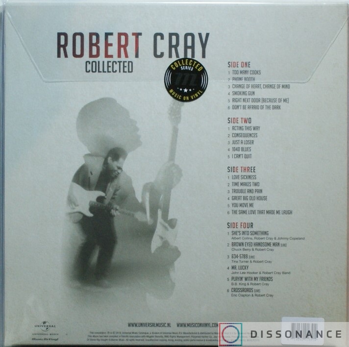 Виниловая пластинка Robert Cray - Collected Robert Cray (2020) - фото 1
