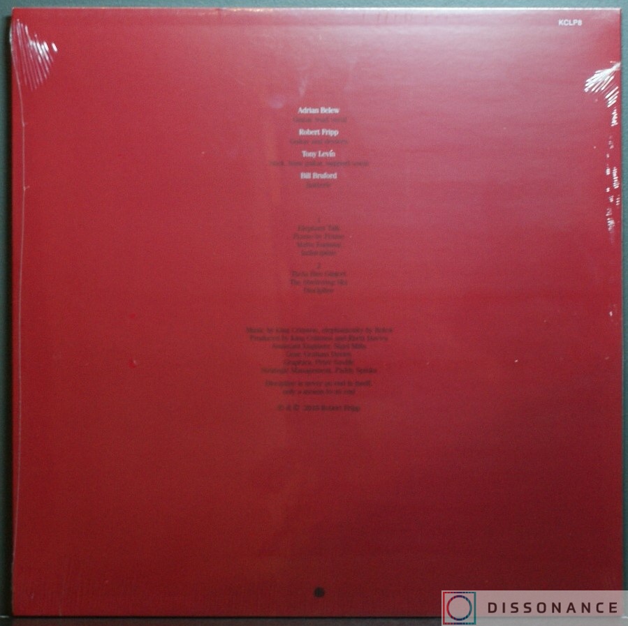 Виниловая пластинка King Crimson - Discipline (1981) - фото 1