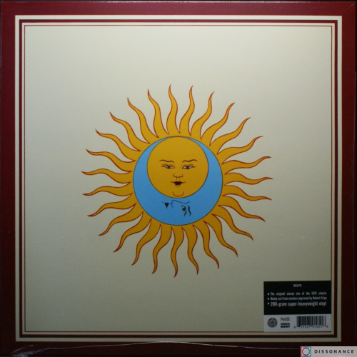 Виниловая пластинка King Crimson - Larks' Tongues In Aspic (1973)