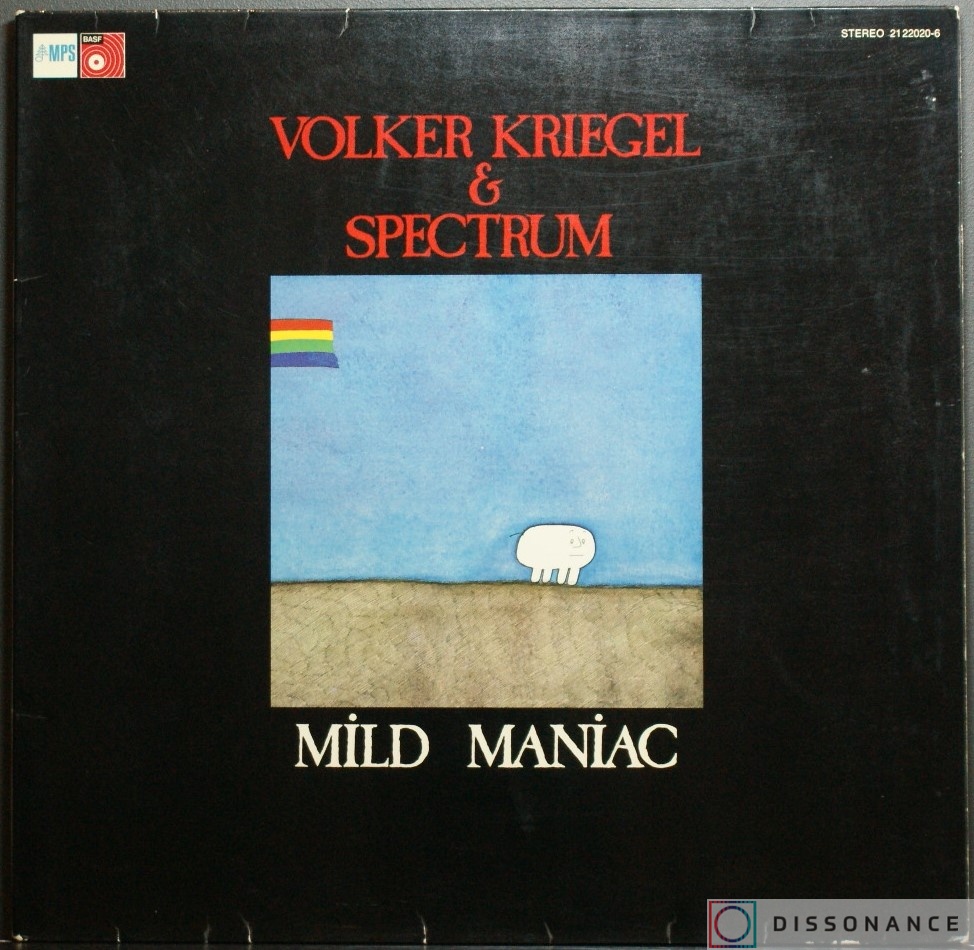 Виниловая пластинка Volker Kriegel - Mild Maniac (1974) - фото обложки