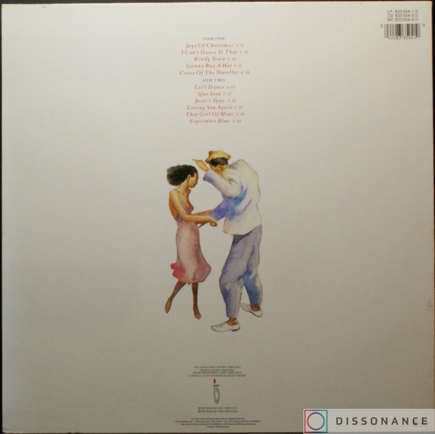 Виниловая пластинка Chris Rea - Dancing With Strangers (1987) - фото 1