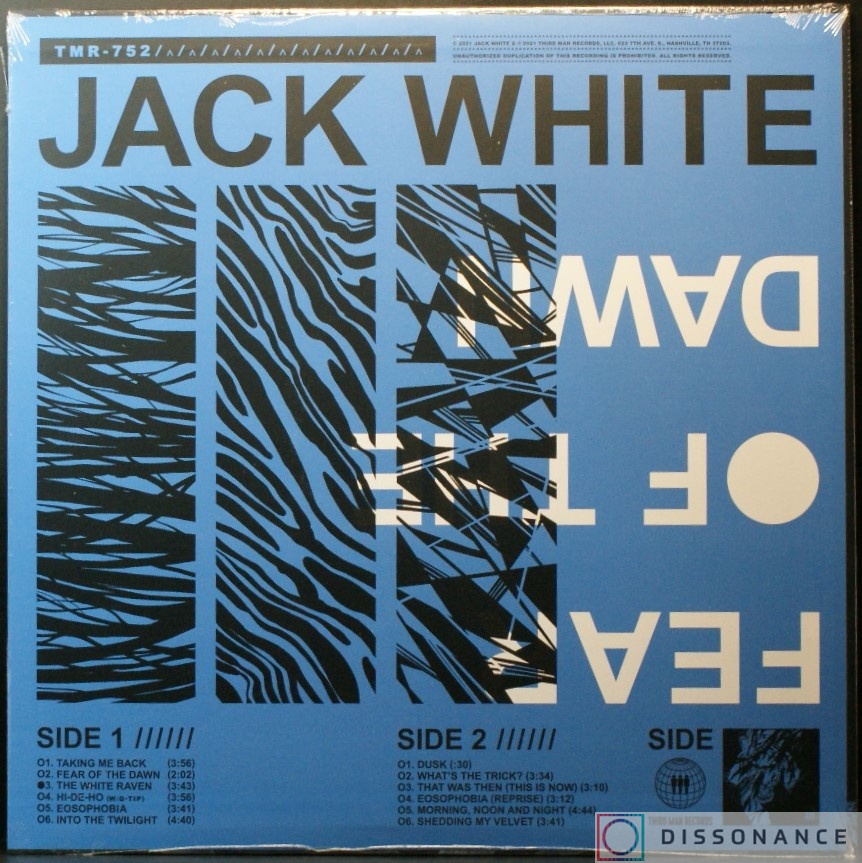 Виниловая пластинка Jack White - Fear Of The Dawn (2022) - фото 1
