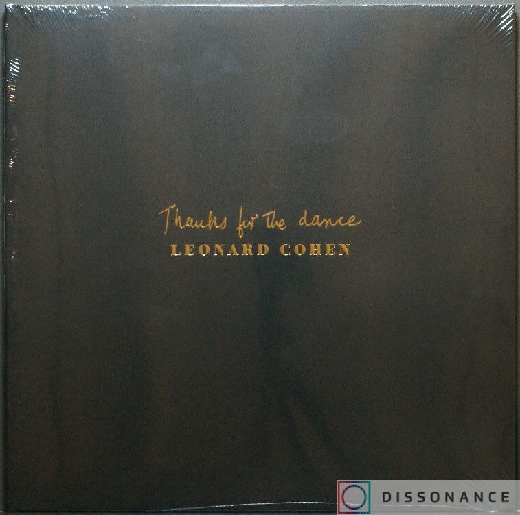 Виниловая пластинка Leonard Cohen - Thanks For The Dance (2019) - фото обложки