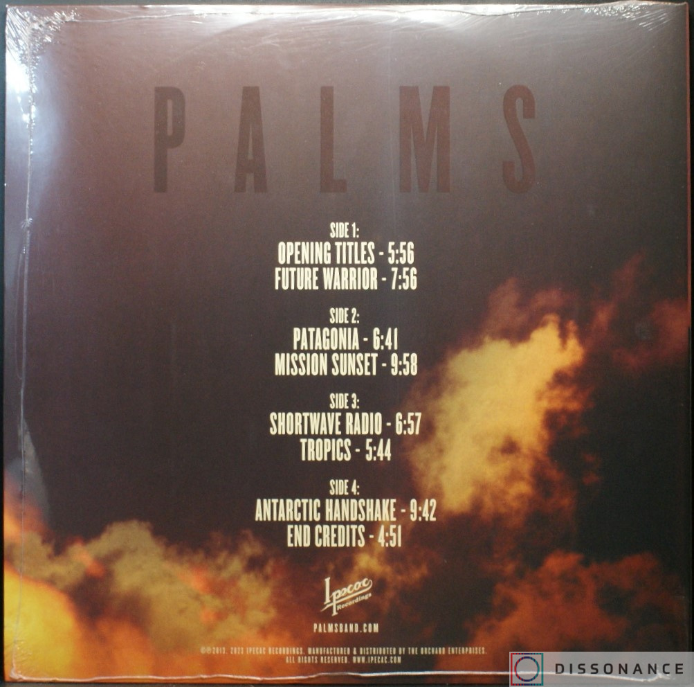 Виниловая пластинка Palms - Palms (2013) - фото 1