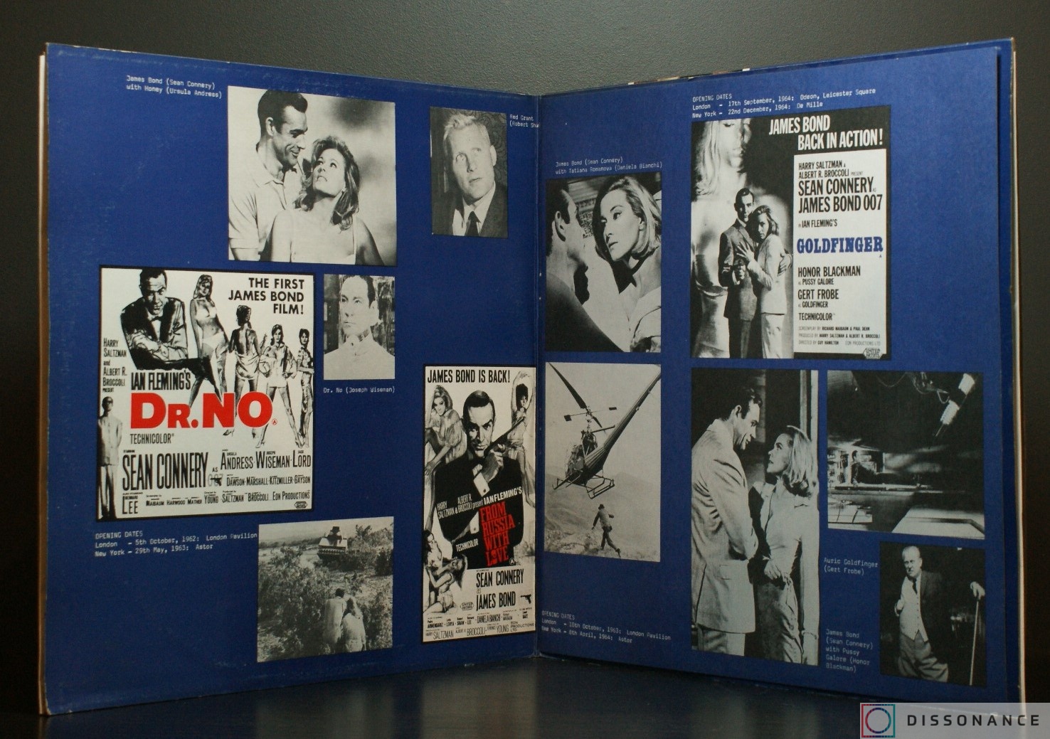 Виниловая пластинка V/A - James Bond Collection (1972) - фото 2