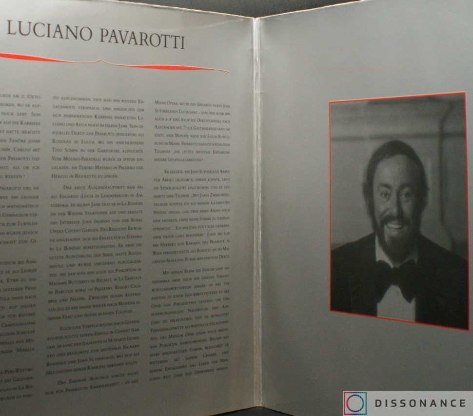 Виниловая пластинка Luciano Pavarotti - Pavarottissimo (1988) - фото 1
