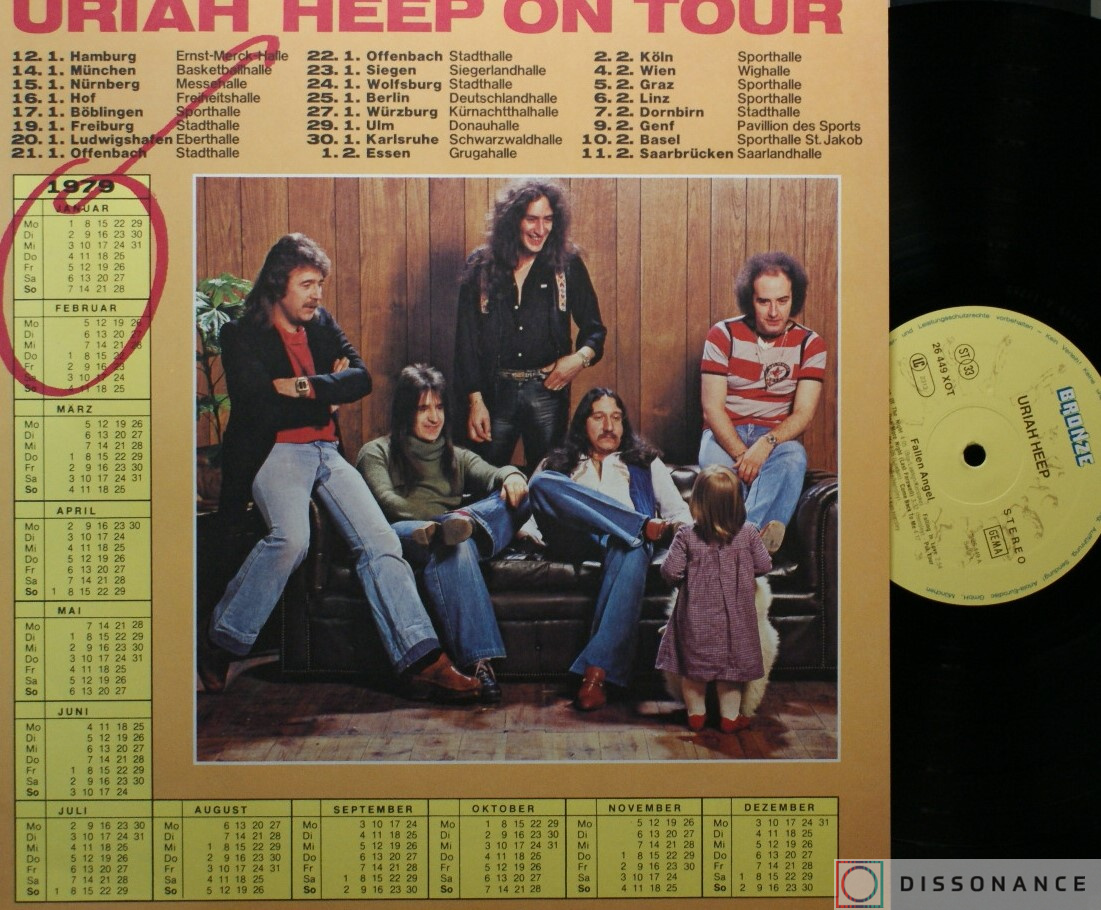 Виниловая пластинка Uriah Heep - Fallen Angel (1978) - фото 3