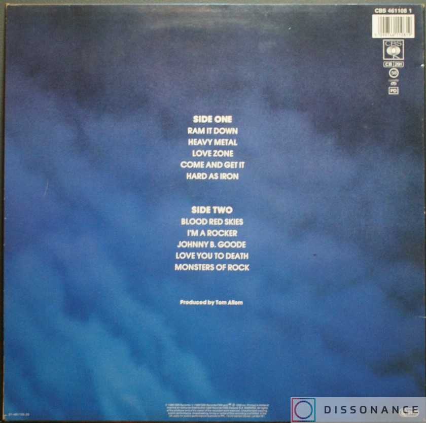 Виниловая пластинка Judas Priest - Ram It Down (1988) - фото 1