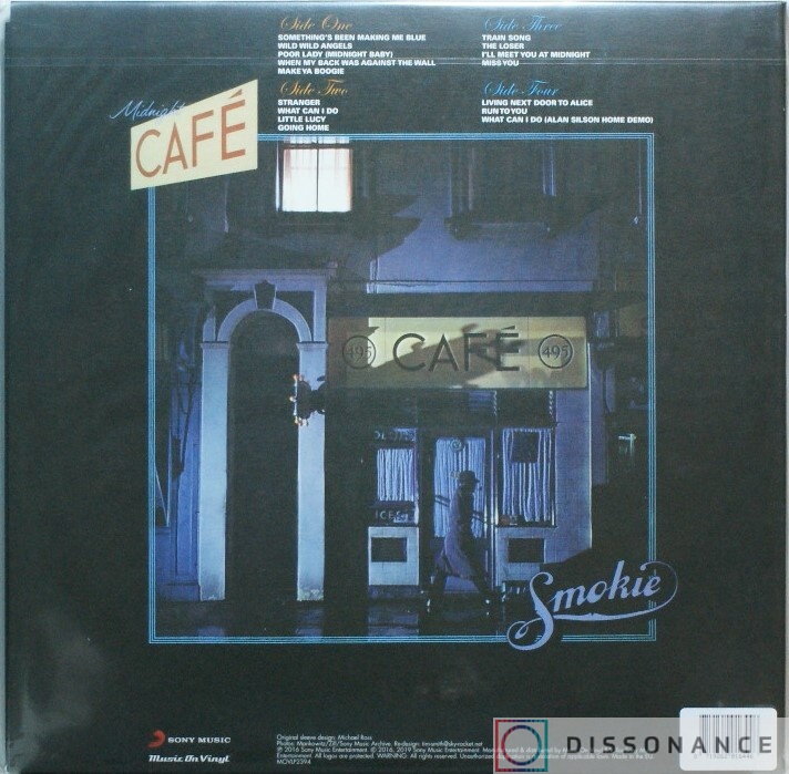 Виниловая пластинка Smokie - Midnight Cafe (1976) - фото 1