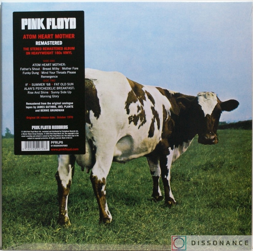 Виниловая пластинка Pink Floyd - Atom Heart Mother (1970) - фото обложки