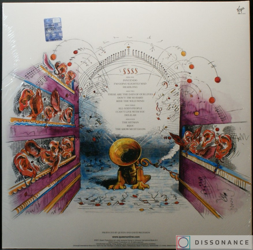 Виниловая пластинка Queen - Innuendo (1991) - фото 1