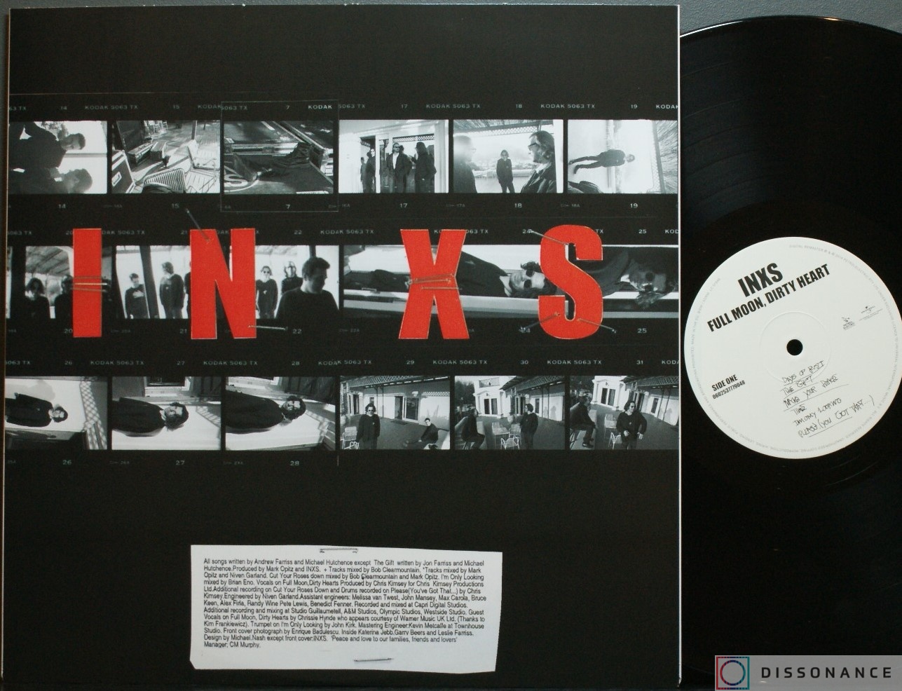 Виниловая пластинка INXS - Full Moon Dirty Hearts (1993) - фото 2