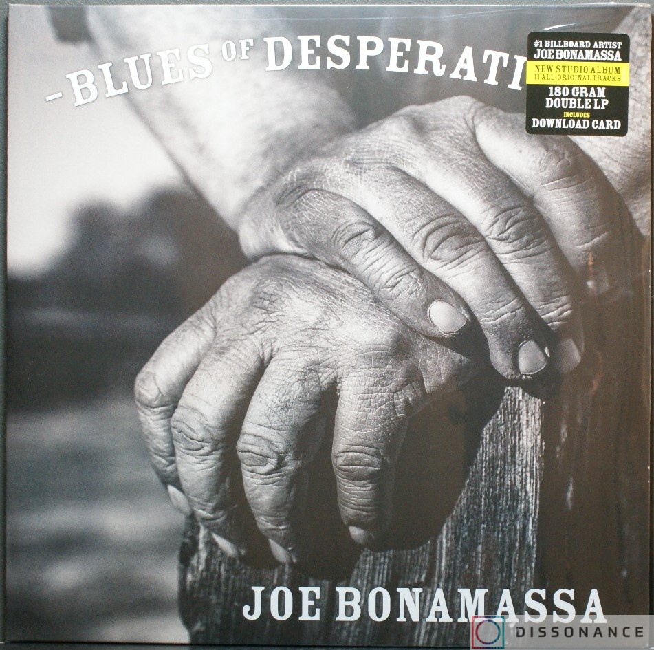 Виниловая пластинка Joe Bonamassa - Blues Of Desperation (2016) - фото обложки