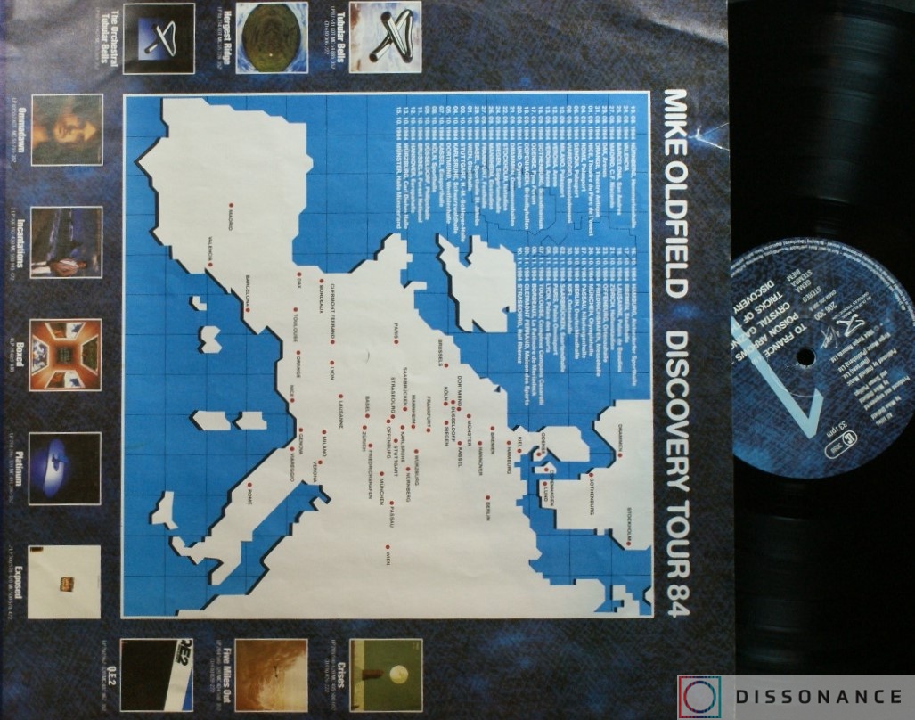 Виниловая пластинка Mike Oldfield - Discovery (1984) - фото 2