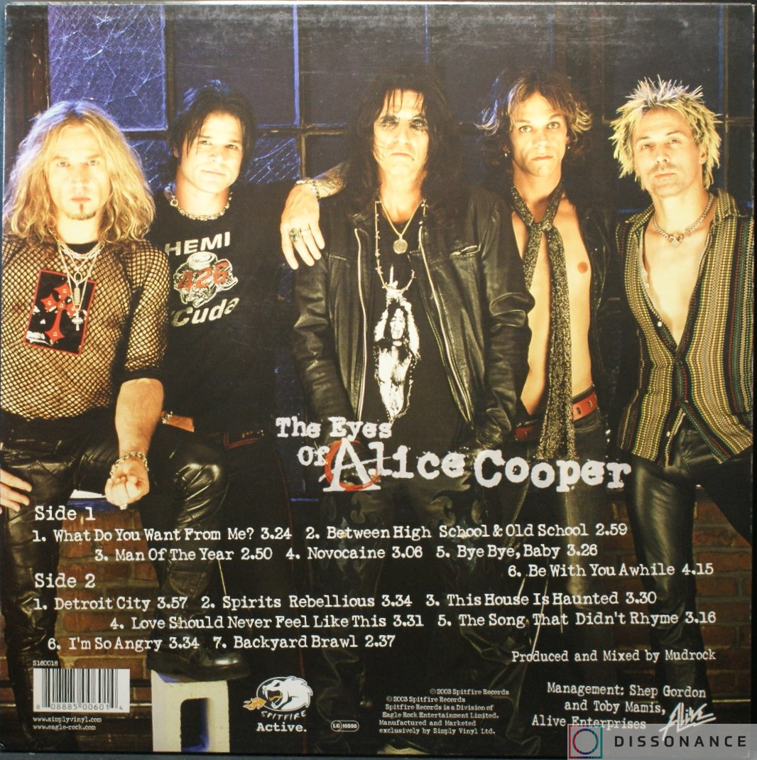 Виниловая пластинка Alice Cooper - Eyes Of Alice Cooper (2003) - фото 1