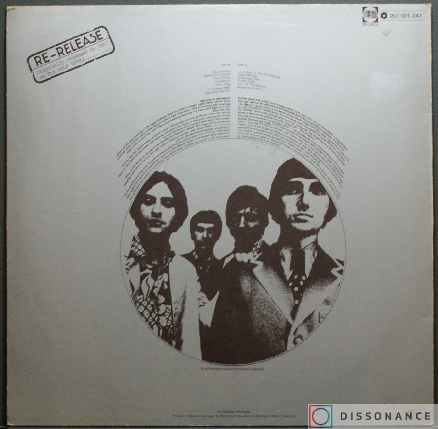 Виниловая пластинка Kinks - Something Else By The Kinks (1967) - фото 1