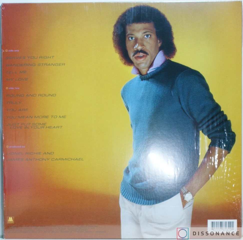 Виниловая пластинка Lionel Richie - Lionel Richie (1982) - фото 1