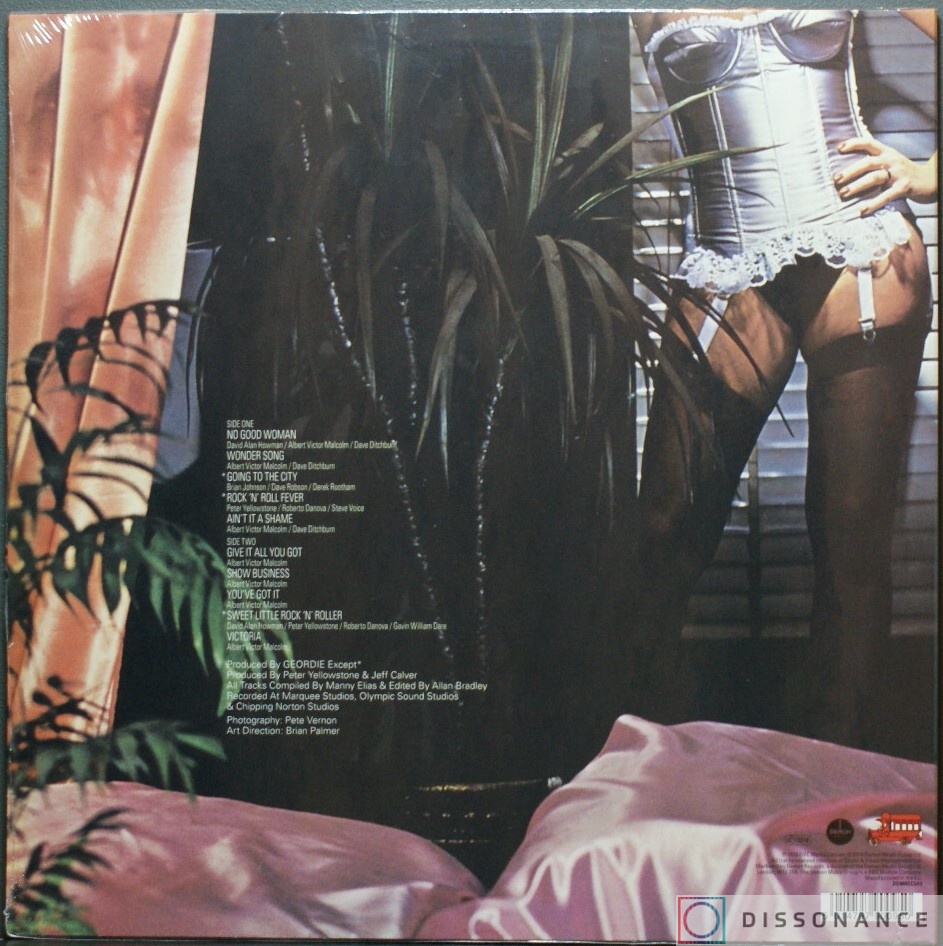 Виниловая пластинка Geordie - No Good Woman (1978) - фото 1