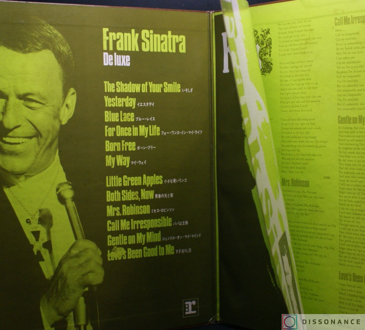 Виниловая пластинка Frank Sinatra - Sinatra De Luxe (1970) - фото 1