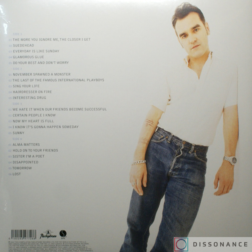 Виниловая пластинка Morrissey - The Best Of (2001) - фото 1