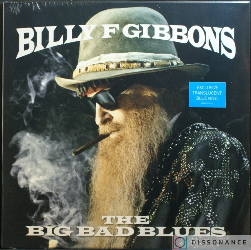 Виниловая пластинка Billy F Gibbons - Big Bad Blues (2018) - фото обложки