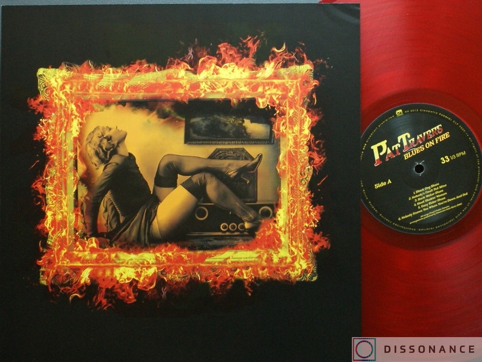 Виниловая пластинка Pat Travers - Blues On Fire (2012) - фото 2