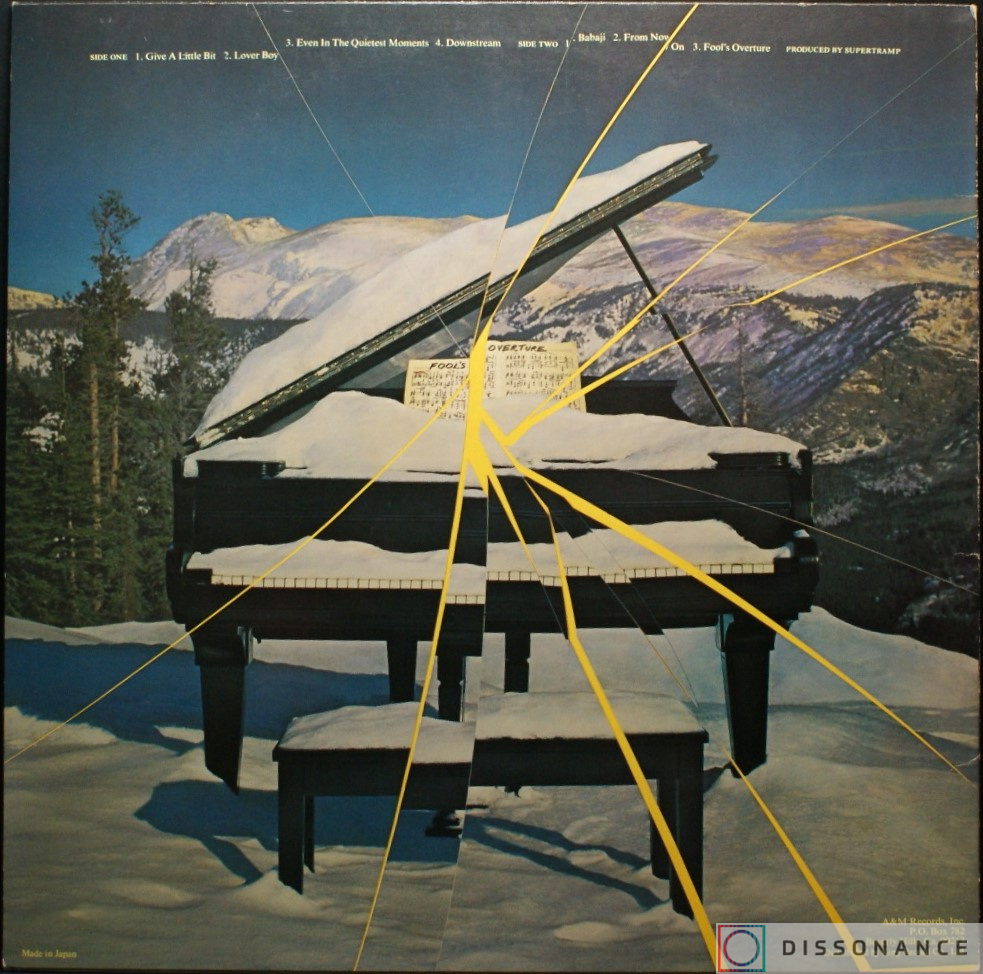 Виниловая пластинка Supertramp - Even In The Quietest Moments (1977) - фото 1