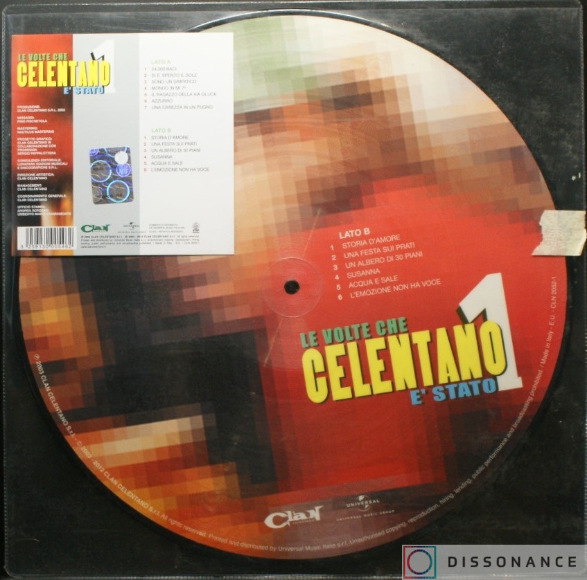 Виниловая пластинка Adriano Celentano - Le Volte Che (2003) - фото 1
