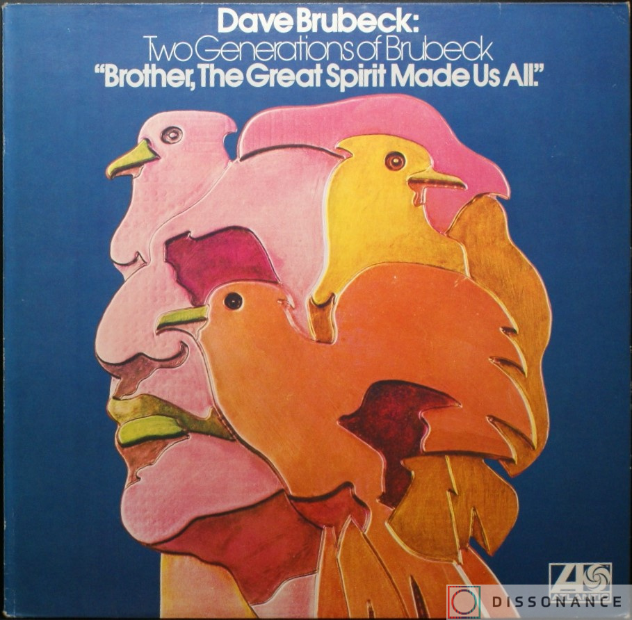 Виниловая пластинка Dave Brubeck - Two Generations Of Brubeck (1974) - фото обложки
